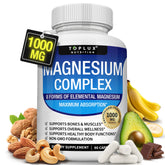 Toplux Magnesium Complex 8 Essential Magnesium Supplement 1000mg