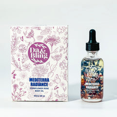 Mediterra Radiance Cornflower Rose Body Oil